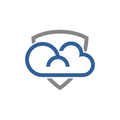 LINE SECURITY CLOUD LOGO