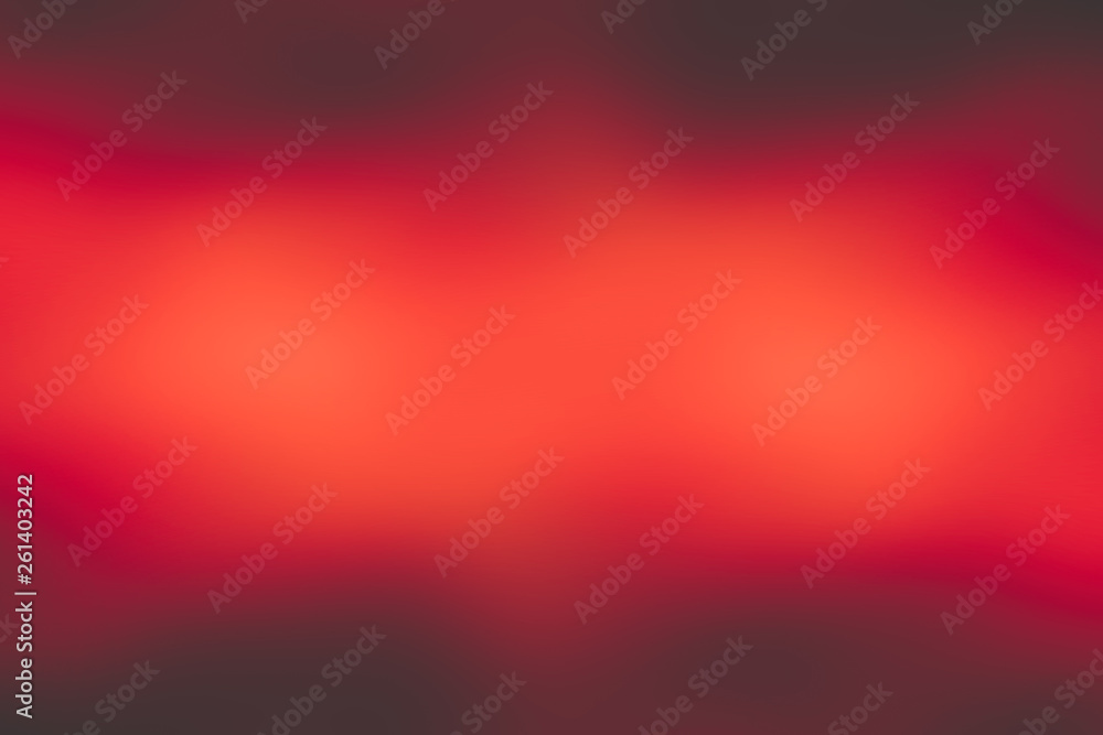 Wall mural Bright pink and red color abstract light with blurred background for graphic, copy space. - Wall murals