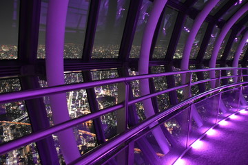 スカイツリー内部