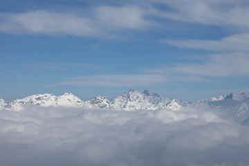 Berge um Davos / Mountains around Davos