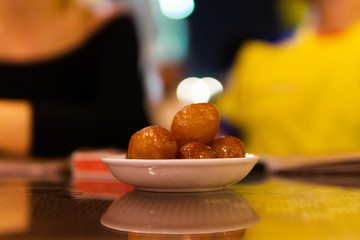 arabic sweets on a table