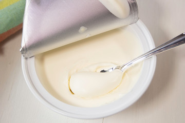 マスカルポーネチーズ&スプーン