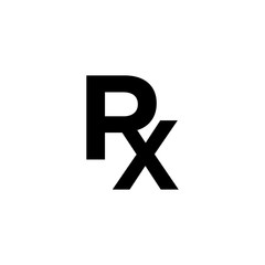 Rx pharmacy icon
