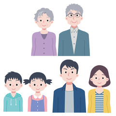 親子 三世代 二世帯