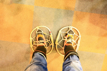 Japan's ancient snow walking shoes