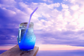 cocktail on the beach