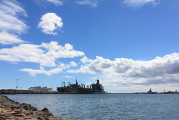 Obraz premium pearl harbor scenery