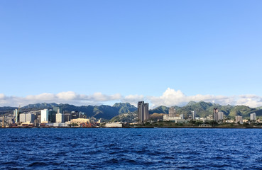 Fototapeta premium honolulu coastal scenery