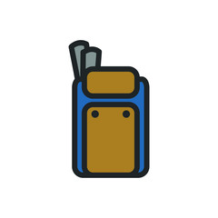 Obraz premium School bag icon