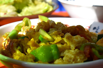 Huevos revueltos