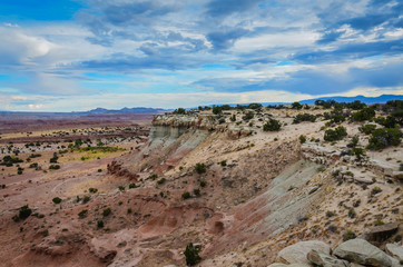 Painted Cliff - Early Castle Valley - Utah