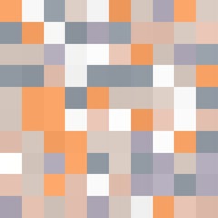 abstract colorful seamless geometric texture background with 100 rectangular squares in mosaic pattern. can be used for clothes fabric garment fashion graphic or concept design.