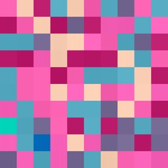 abstract colorful seamless geometric texture background with 100 rectangular squares in mosaic pattern. can be used for clothes fabric garment fashion graphic or concept design.