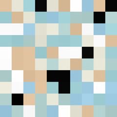 abstract colorful seamless geometric texture background with 100 rectangular squares in mosaic pattern. can be used for clothes fabric garment fashion graphic or concept design.