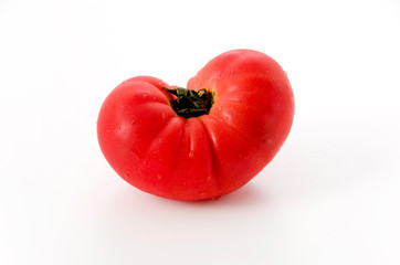 変な形のトマト