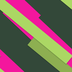 Flat material design - Creative vector trend seamless