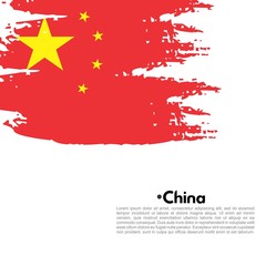 grunge texture national flag Design vector template 