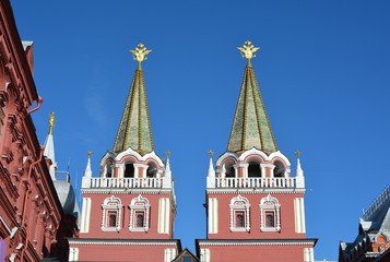 Fototapeta na wymiar moscow, russia, city