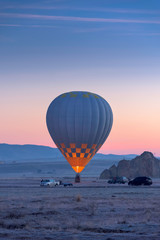 Hot air balloon at Cappadocia Turkey