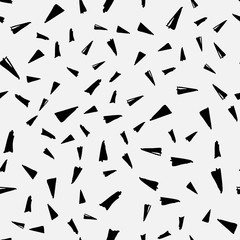 Hand drawn abstract seamless pattern. Doodle background. Seamless cute illustration. Trendy textile, fabric, wrapping.