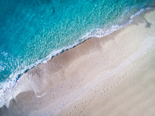 Fototapeta na wymiar Drone view of Kathisma beach