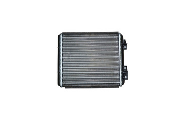 Car radiator heater isolated on white background. car parts