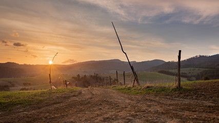 Zachód Słońca, Beskid Sądecki © TM 360