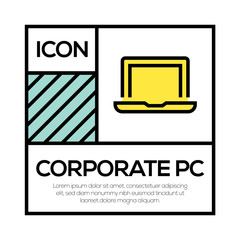 CORPORATE PC ICON CONCEPT