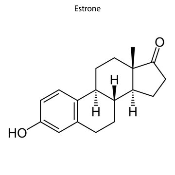 Skeletal formula molecule