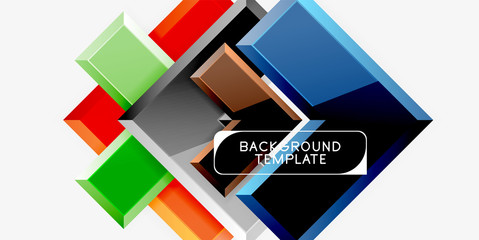 Abstract arrows composition background