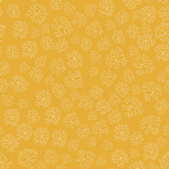 Seamless pattern, abstract decorative elements on a colored background. Modern abstract design for paper, cover, fabric, interior decor and other users.