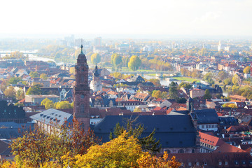 Panorama of Heidelberg, Germany	