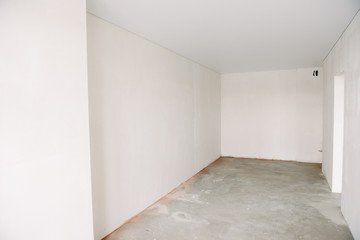 Fototapeta premium Interior finishing work in the room