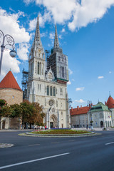 Zagreb Cathedral in Zagreb, Croatia