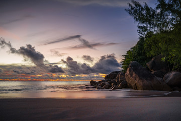 After the sunset at anse georgette on the seychelles 3