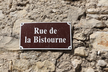 VILLAGE MEDIEVAL DE SAUZET - DROME - FRANCE