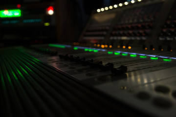mixing desk