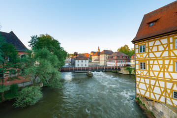 River Regnitz in Bamberg