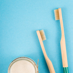 Lifestyle Zero waste and hygiene products that do not pollute the planet concept