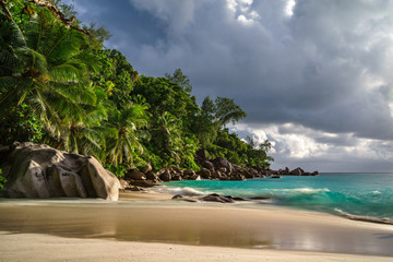 paradise beach at anse georgette, praslin, seychelles 40