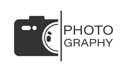 Camera device sign icon in flat style. Photography vector illustration on white isolated background. Cam equipment business concept.