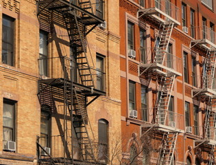 Fassaden Feuerleitern New York