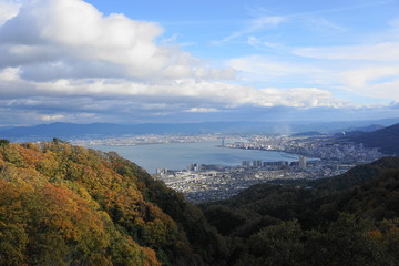 Obraz premium 比叡山より