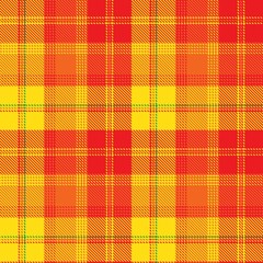 Tartan, plaid pattern seamless vector illustration. Checkered texture for clothing fabric prints, web design, home textile.