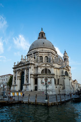 Fototapeta na wymiar A view of Basilica Santa Maria della Salute