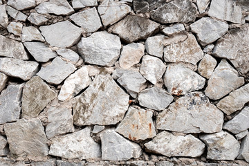 Fototapeta premium Round & pentagon stone background wallpaper