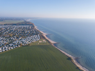 Fototapeta premium luftbild Küste Meer urlaub