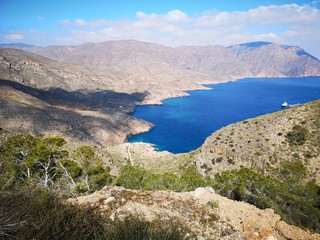 view of a bay in the sea