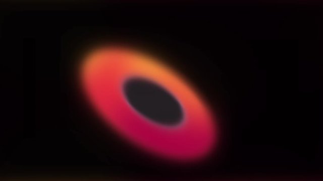 A simple animation of the black hole M87 which was recently found and pictured by scientists. An animated illustration of the red and orange space phenomenon.