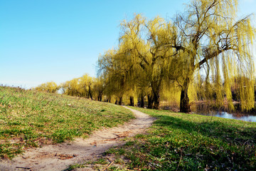 path near the river